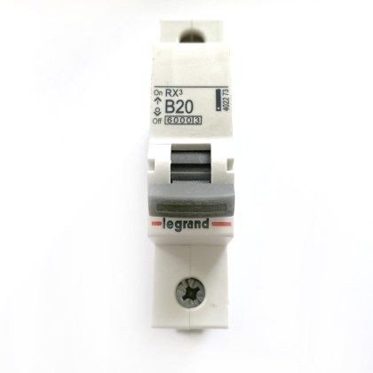 Legrand Tenby Lexic 402273 419733 RX3 B20 20A 20 Amp MCB Circuit Breaker Type B